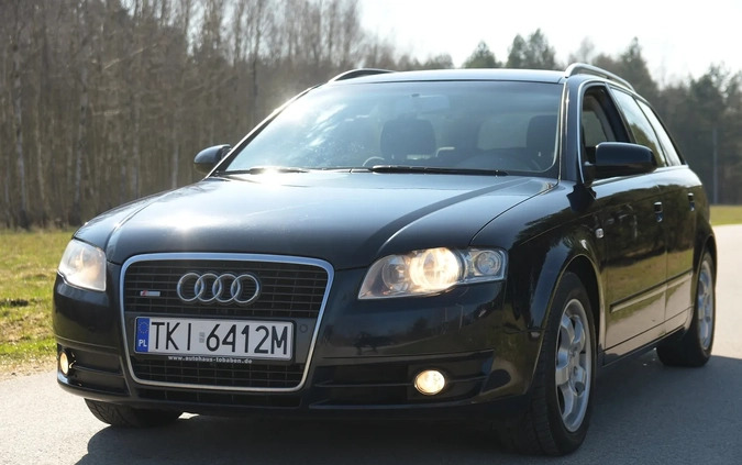 Audi A4 cena 24900 przebieg: 250000, rok produkcji 2008 z Kielce małe 742